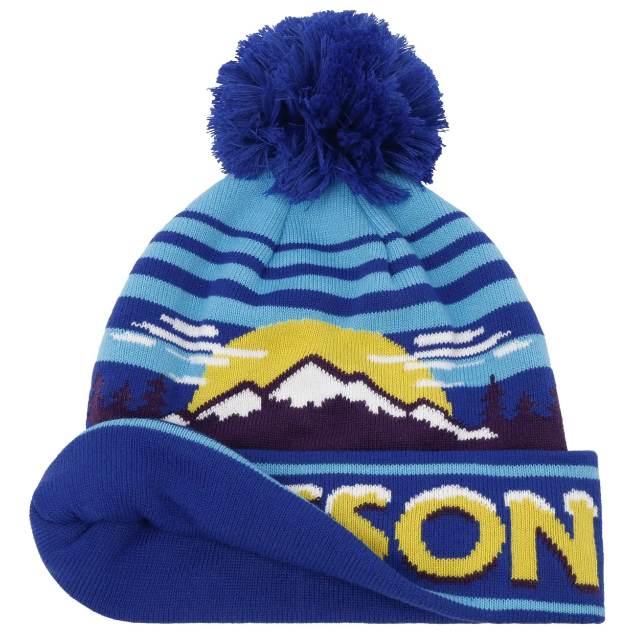 Snowy Mountains Freestyle Beanie Hat by Stetson