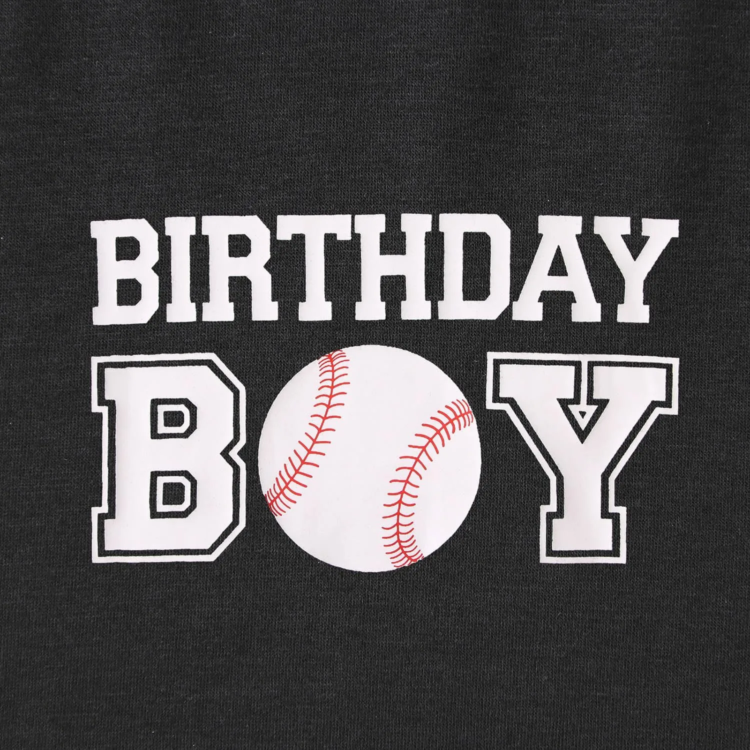 SOFEON Baseball Birthday Boy Shirts 6th 7th 8th 9th 10th Boys Birthday Party T-Shirt Kids Baseball Gift Short Sleeve Tees