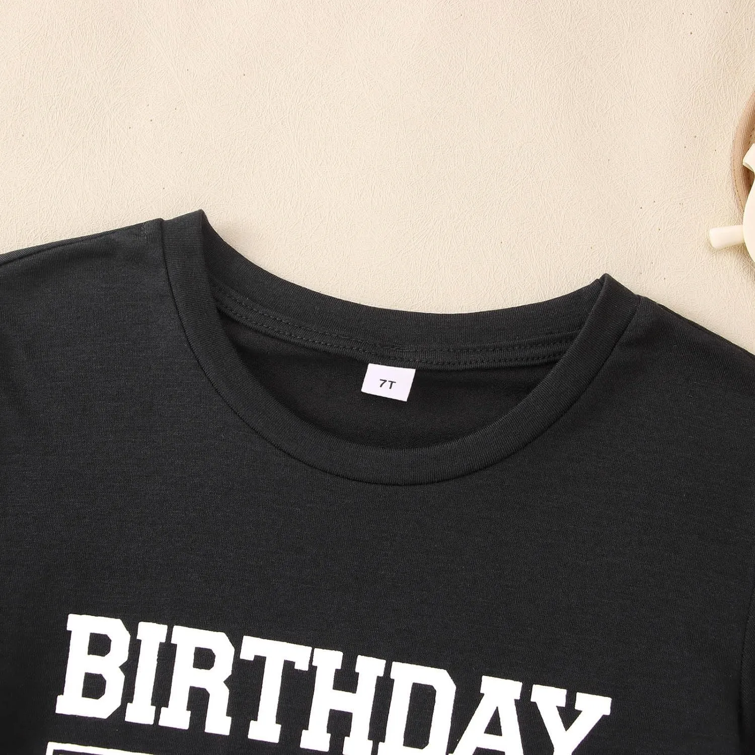 SOFEON Baseball Birthday Boy Shirts 6th 7th 8th 9th 10th Boys Birthday Party T-Shirt Kids Baseball Gift Short Sleeve Tees