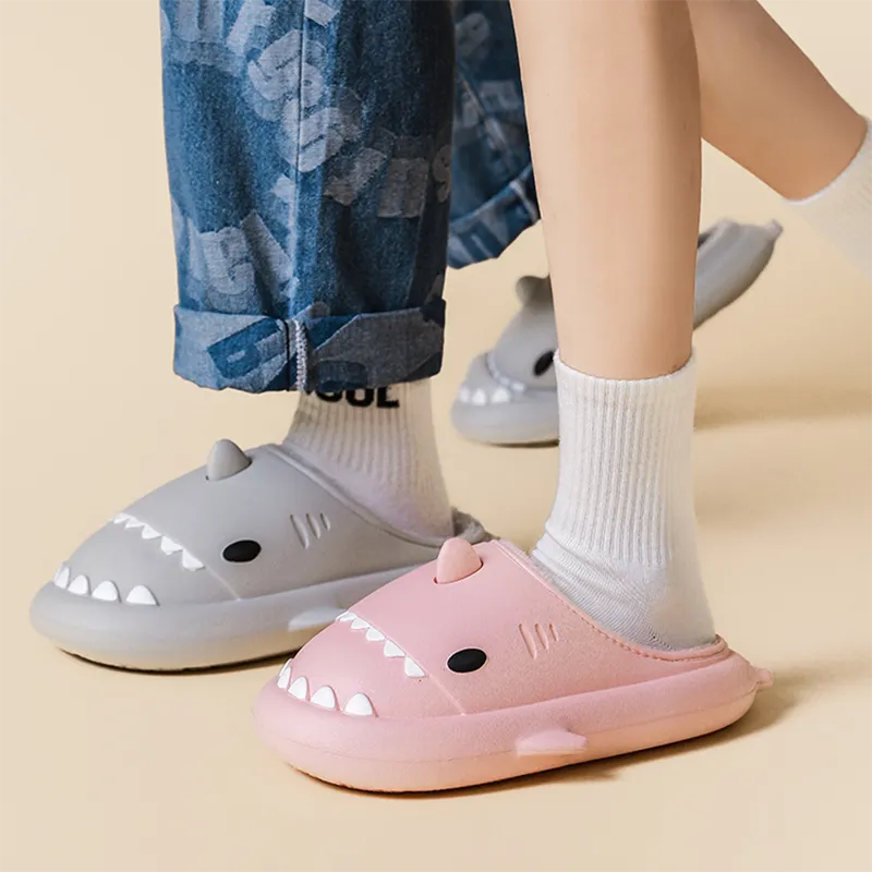 Soft Bottom Cartoon Shark clogs House Shoes | Brodtica.com