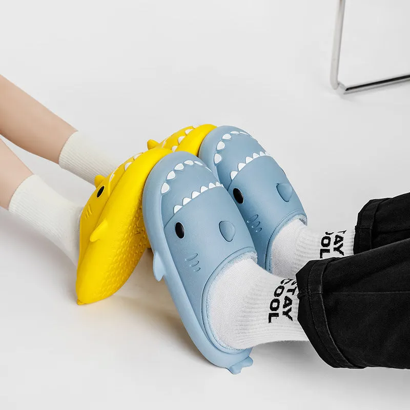 Soft Bottom Cartoon Shark clogs House Shoes | Brodtica.com