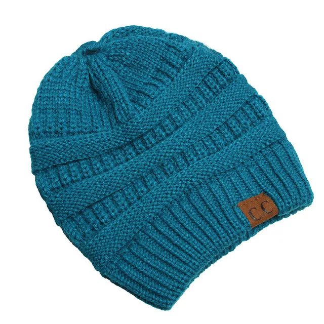 Soft Knit Ponytail Beanie 2018
