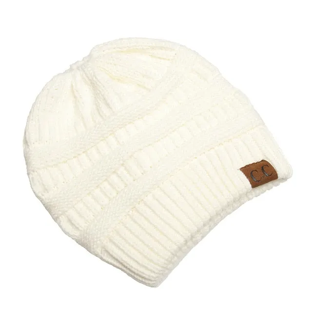Soft Knit Ponytail Beanie 2018
