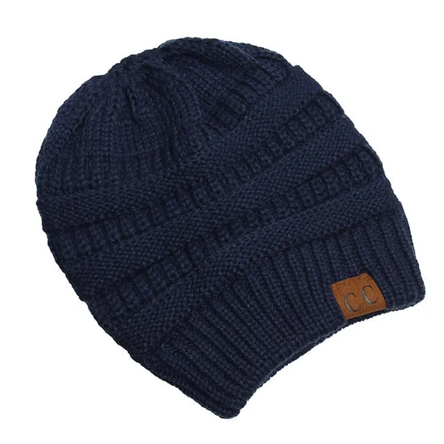 Soft Knit Ponytail Beanie 2018