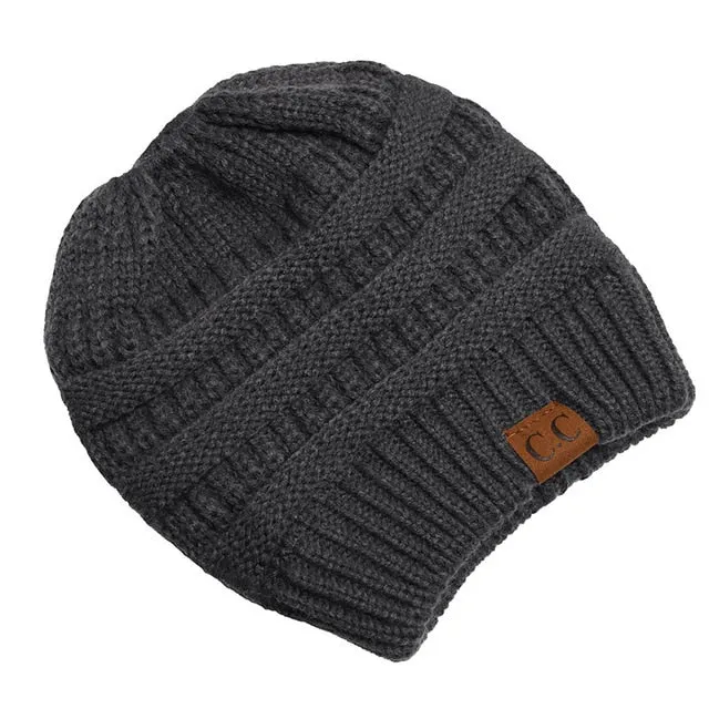 Soft Knit Ponytail Beanie 2018