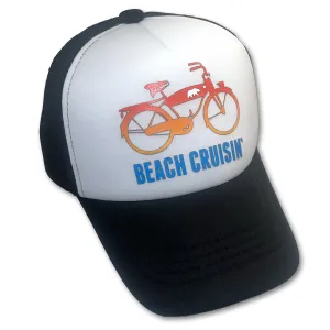 Sol Baby Beach Cruisin' Bicycle Black Trucker Hat