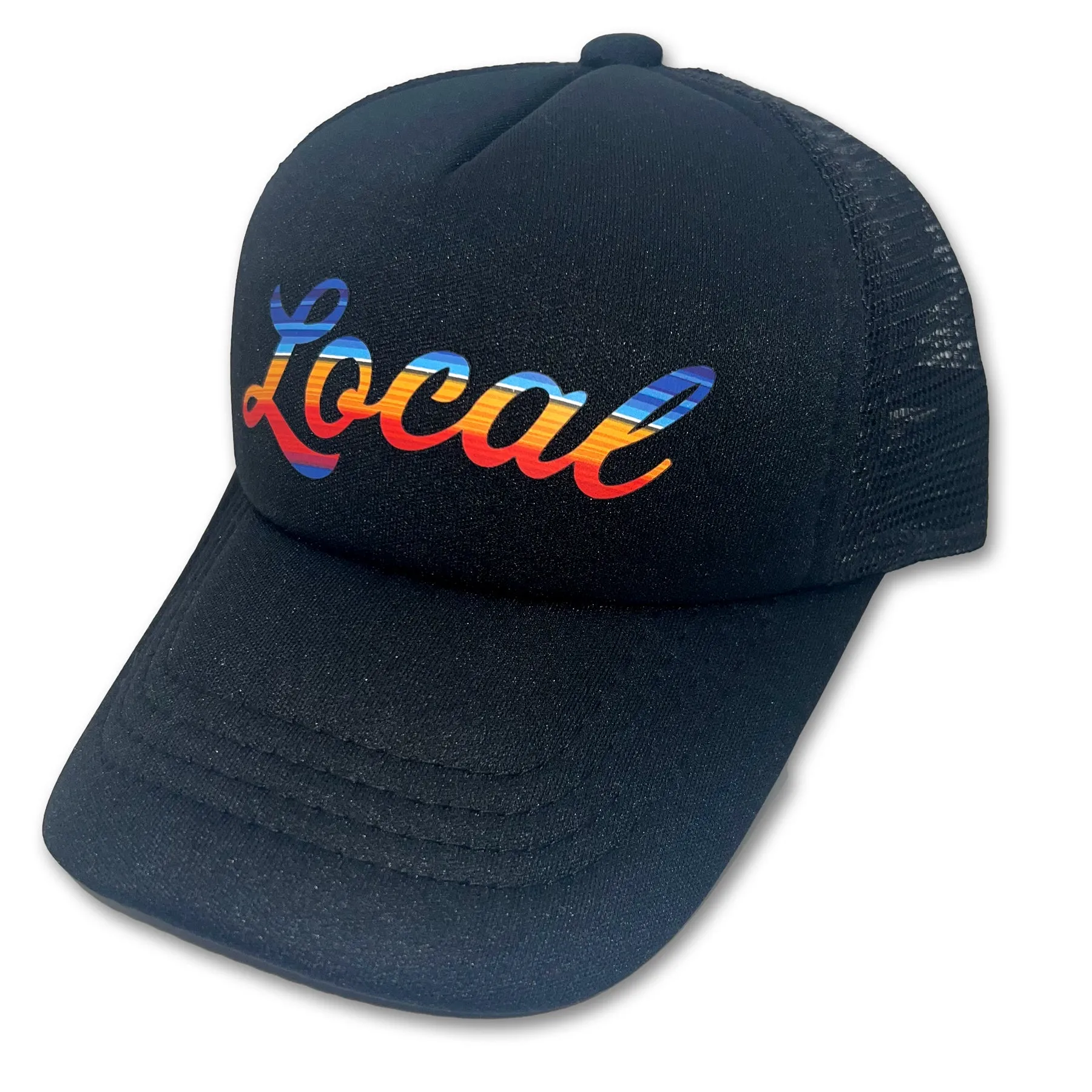 Sol Baby Black Local Trucker Hat