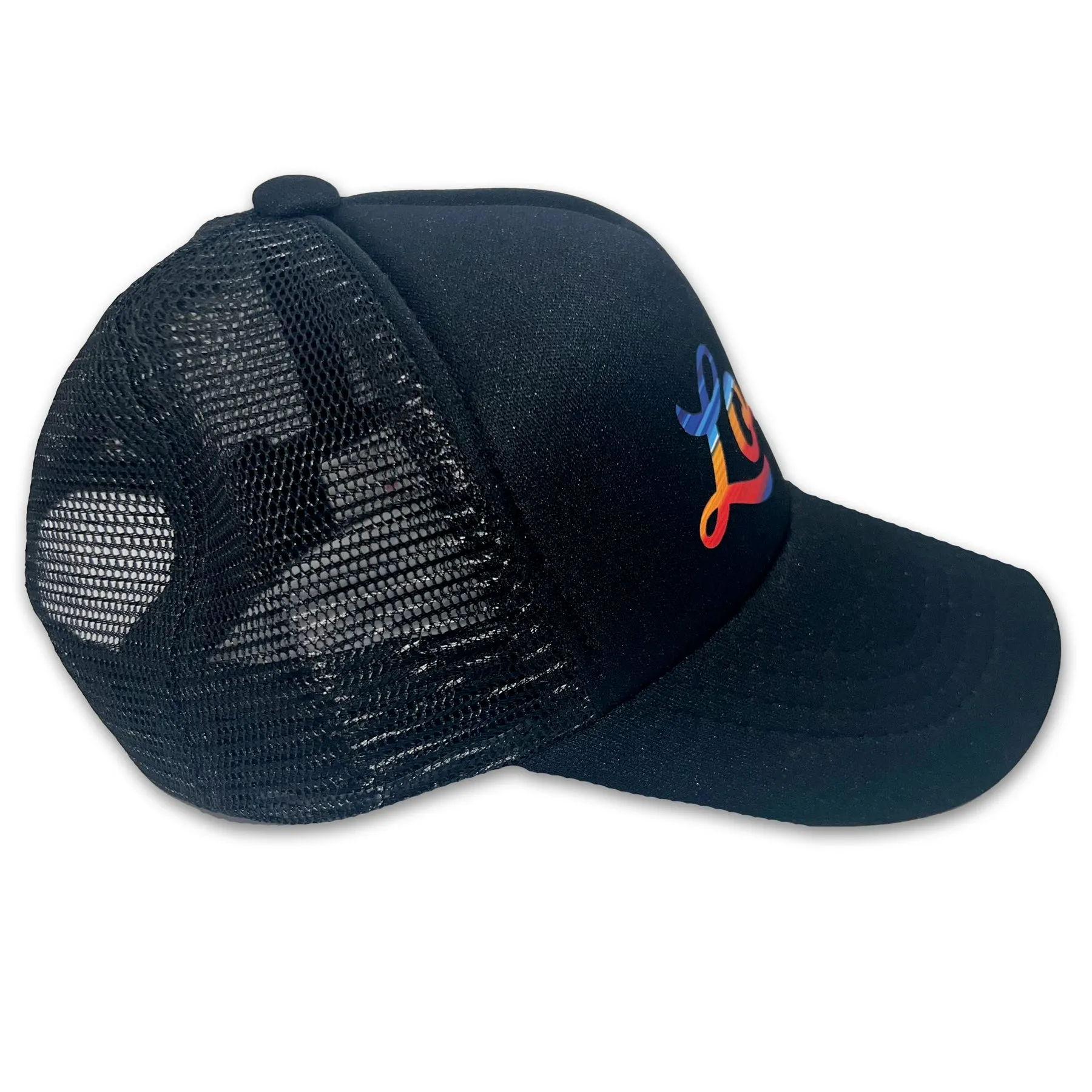 Sol Baby Black Local Trucker Hat