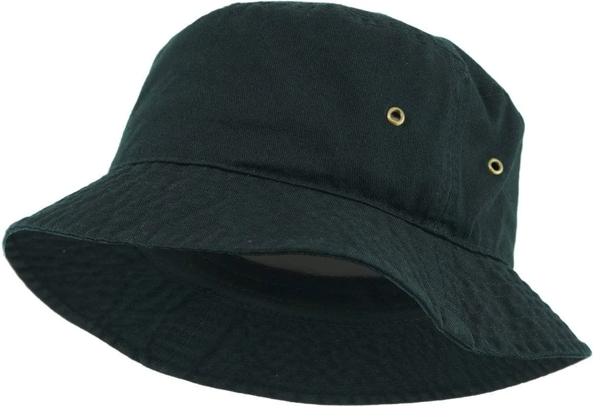 Solid Bucket Fitted Hat