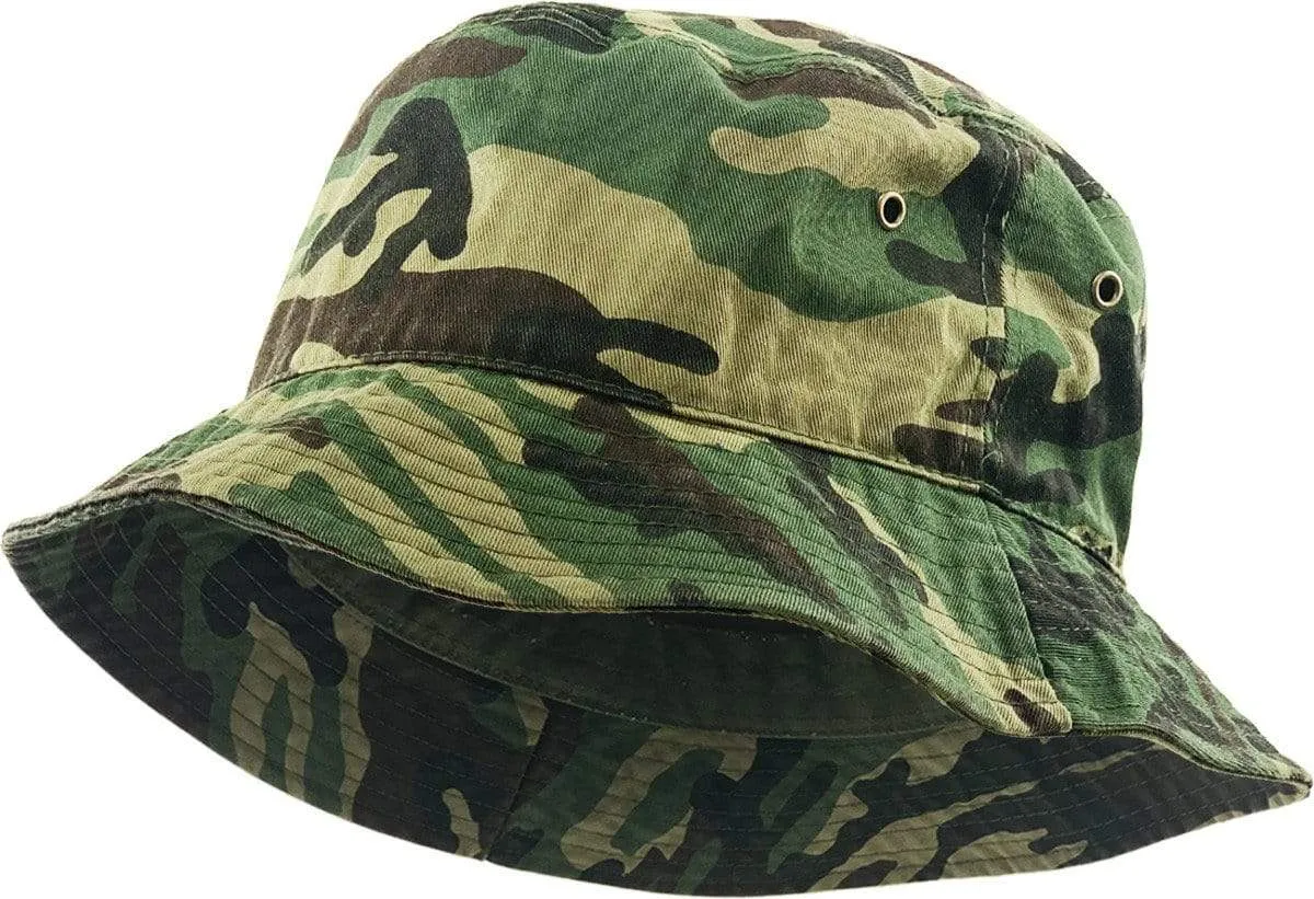 Solid Bucket Fitted Hat