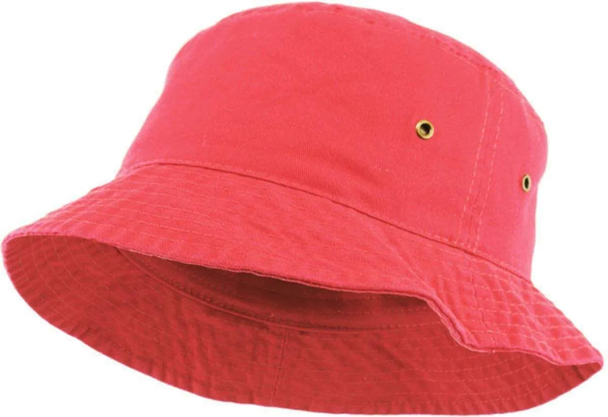 Solid Bucket Fitted Hat