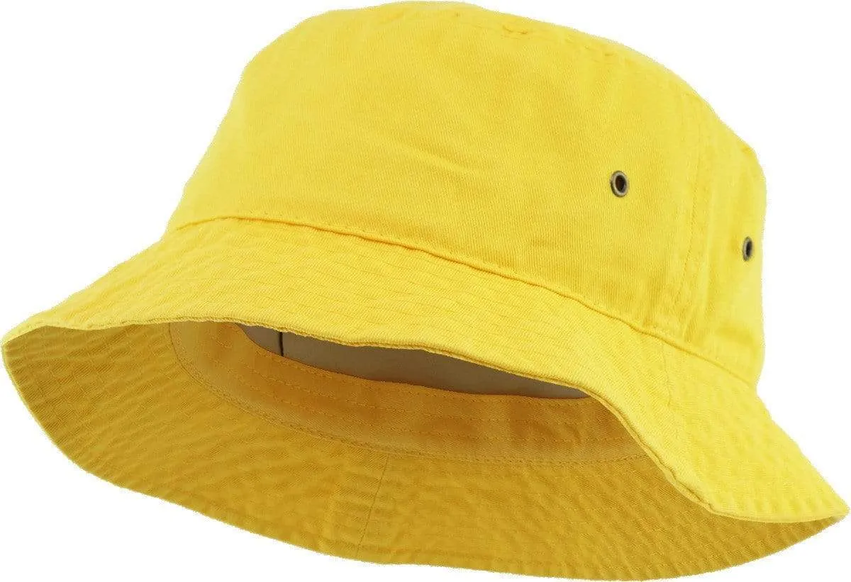 Solid Bucket Fitted Hat