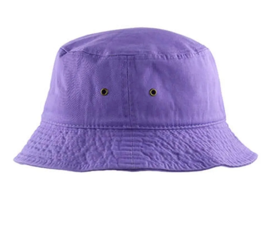 Solid Bucket Fitted Hat
