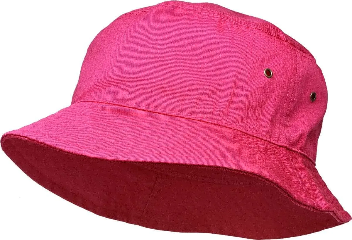 Solid Bucket Fitted Hat