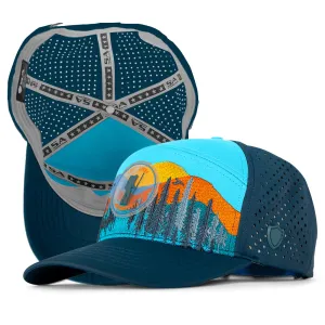 Special Edition Performance Snapback | Take a Hike | Blue/Aqua PreOrder