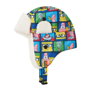 SpongeBob SquarePants™ x Andy & Evan® | Kids Trapper Hat | Character Collage