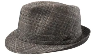 Stetson Plainview Linen Wool Blend Fedora Hat