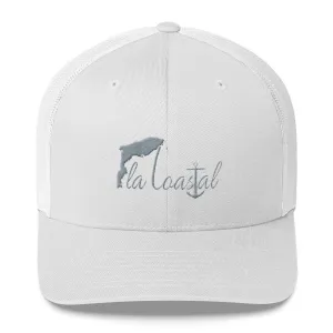 Stone Grey Retro Trucker