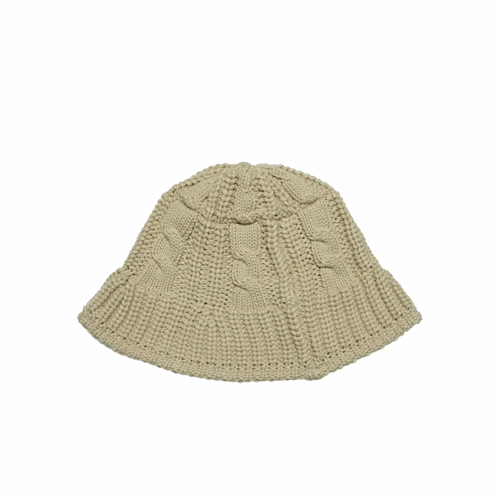 Stüssy Cable Knit Bucket Hat (Oat)