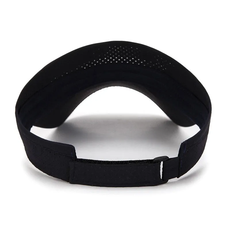 Summer Breathable Air Sun Hats Men Women Adjustable Visor Cap