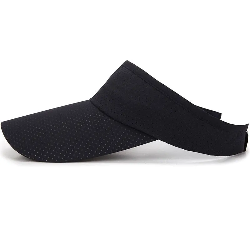 Summer Breathable Air Sun Hats Men Women Adjustable Visor Cap