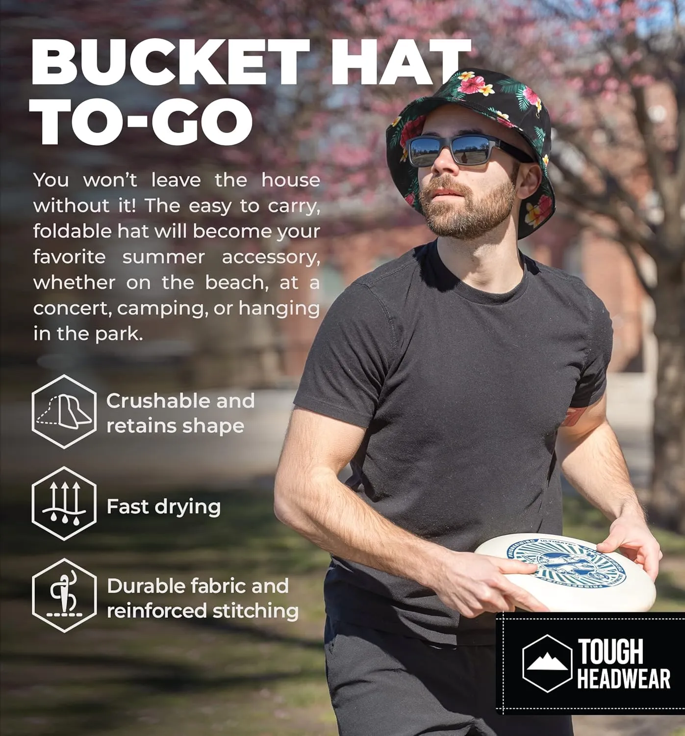 Summer Bucket Hat for Women - Fisherman Hat - Beach Bucket Hats for Men - Women's Summer Hat - Bucket Sun Hats for Protection