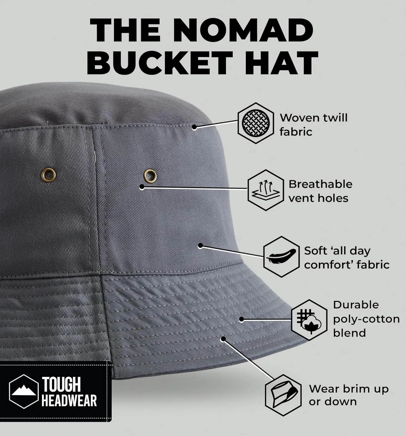 Summer Bucket Hat for Women - Fisherman Hat - Beach Bucket Hats for Men - Women's Summer Hat - Bucket Sun Hats for Protection