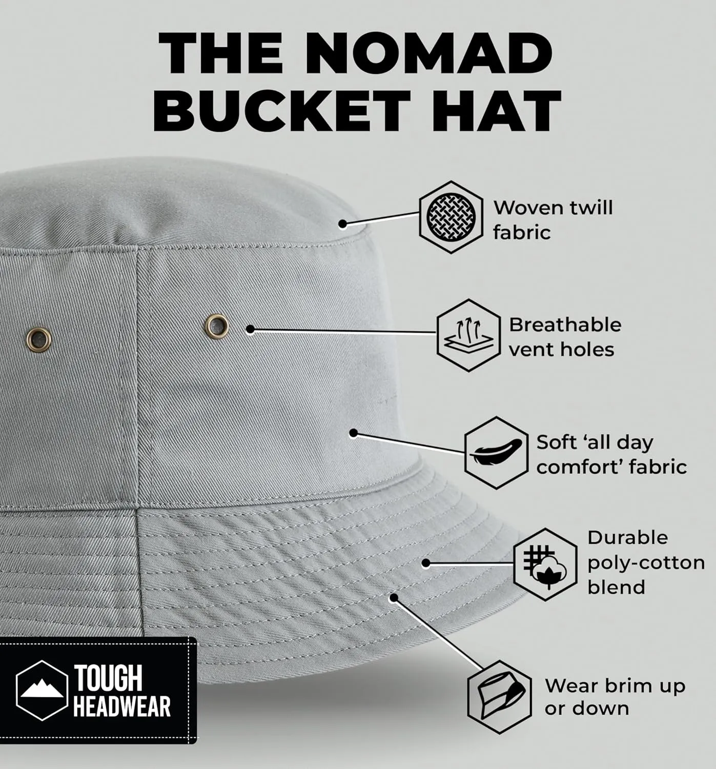 Summer Bucket Hat for Women - Fisherman Hat - Beach Bucket Hats for Men - Women's Summer Hat - Bucket Sun Hats for Protection