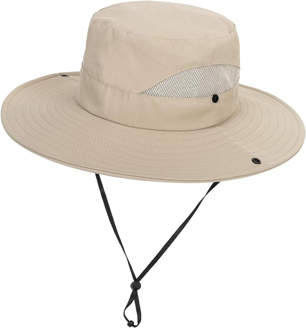 Summer Bucket Sun Hats Boonie Fishing-Hat for Women and Men Wide-Brim Quick-Dry Outdoor UV-Protection Cap Hat