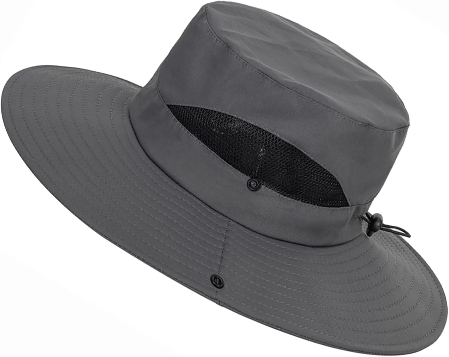 Summer Bucket Sun Hats Boonie Fishing-Hat for Women and Men Wide-Brim Quick-Dry Outdoor UV-Protection Cap Hat