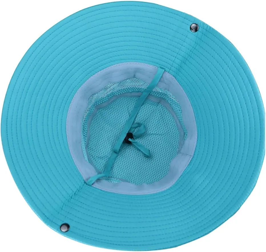 Summer Bucket Sun Hats Boonie Fishing-Hat for Women and Men Wide-Brim Quick-Dry Outdoor UV-Protection Cap Hat