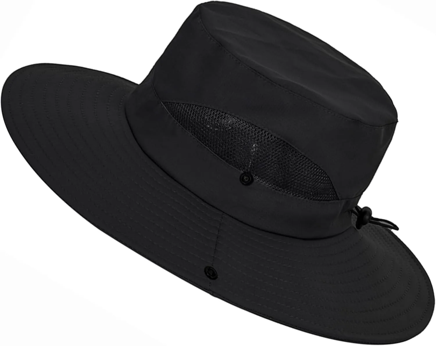 Summer Bucket Sun Hats Boonie Fishing-Hat for Women and Men Wide-Brim Quick-Dry Outdoor UV-Protection Cap Hat