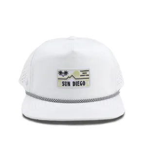 Sun Diego x Melin Coronado Hydro Hat - White (58 cm)