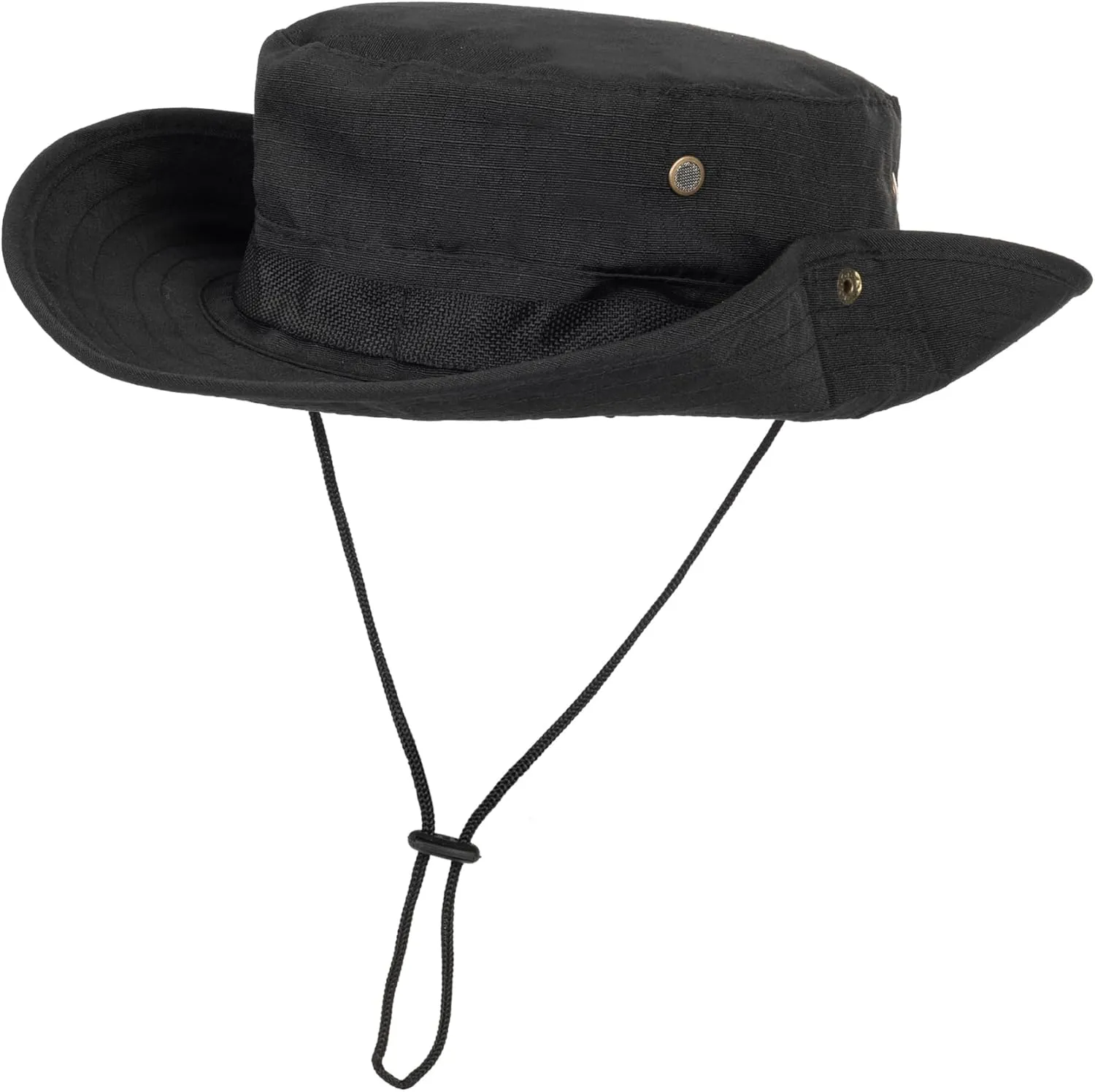 Sun-Hats-for-Men-with-UV-Protection-Wide-Brim Bucket Fishing Safari Boonie Hat for Summer (XL; 23 5/8-24)