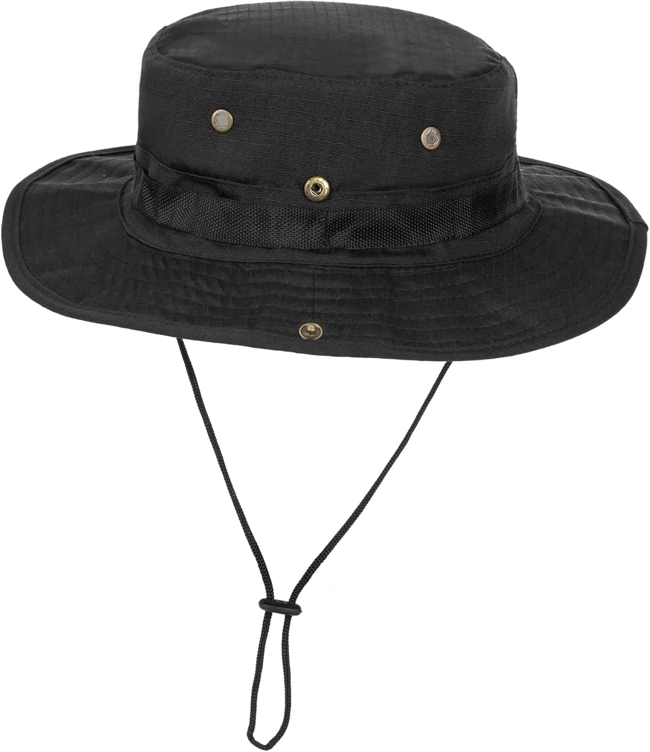 Sun-Hats-for-Men-with-UV-Protection-Wide-Brim Bucket Fishing Safari Boonie Hat for Summer (XL; 23 5/8-24)