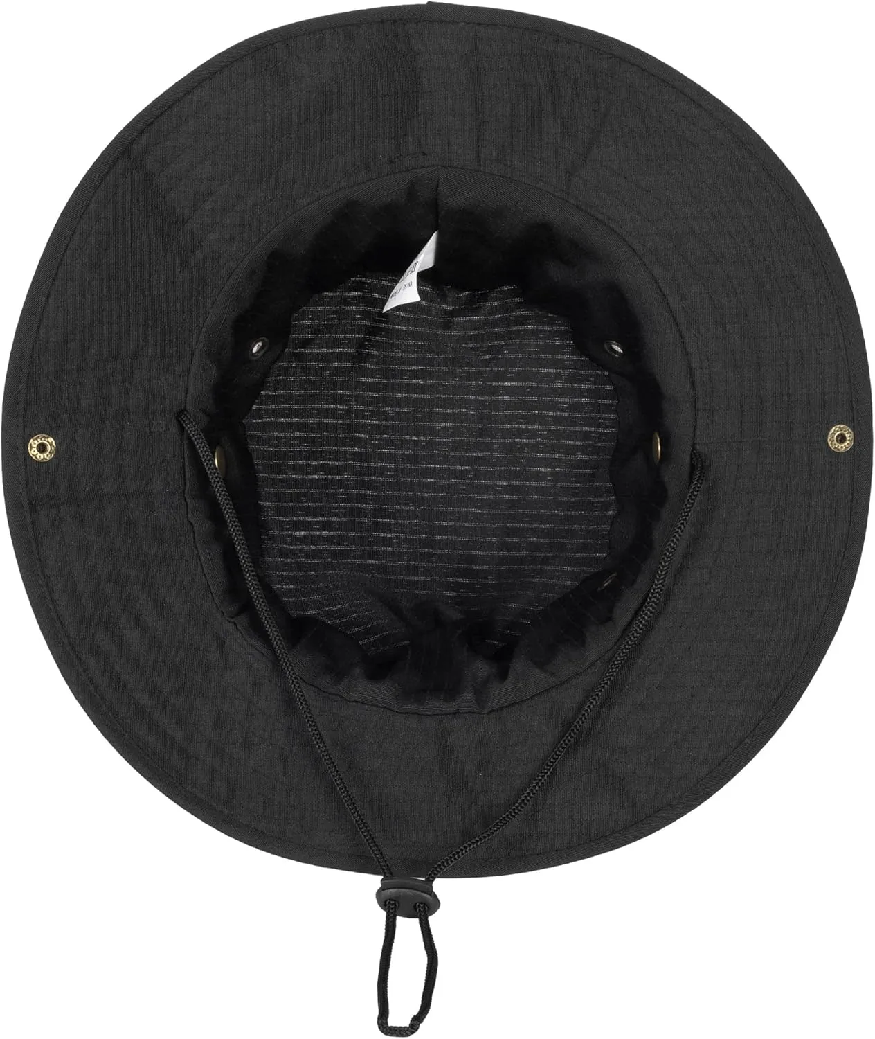 Sun-Hats-for-Men-with-UV-Protection-Wide-Brim Bucket Fishing Safari Boonie Hat for Summer (XL; 23 5/8-24)