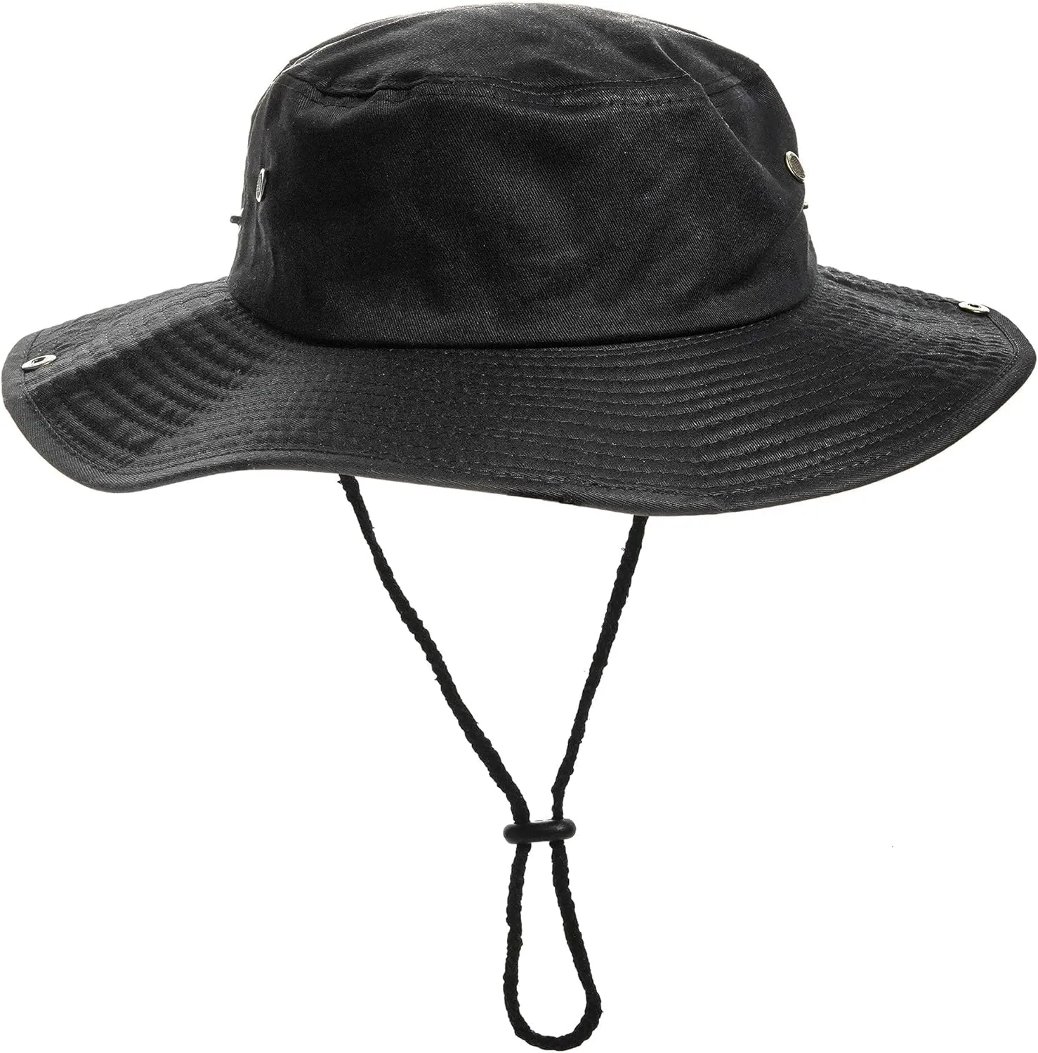 Sun-Hats-for-Men-with-UV-Protection-Wide-Brim Bucket Fishing Safari Boonie Hat for Summer (XL; 23 5/8-24)