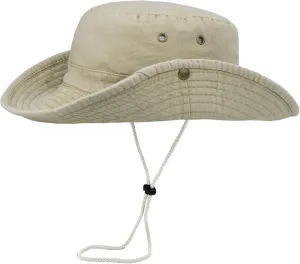 Sun-Hats-for-Men-with-UV-Protection-Wide-Brim Bucket Fishing Safari Boonie Hat for Summer (XL; 23 5/8-24)