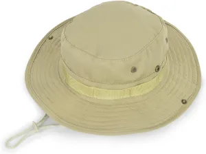 Sun-Hats-for-Men-with-UV-Protection-Wide-Brim Bucket Fishing Safari Boonie Hat for Summer (XL; 23 5/8-24)