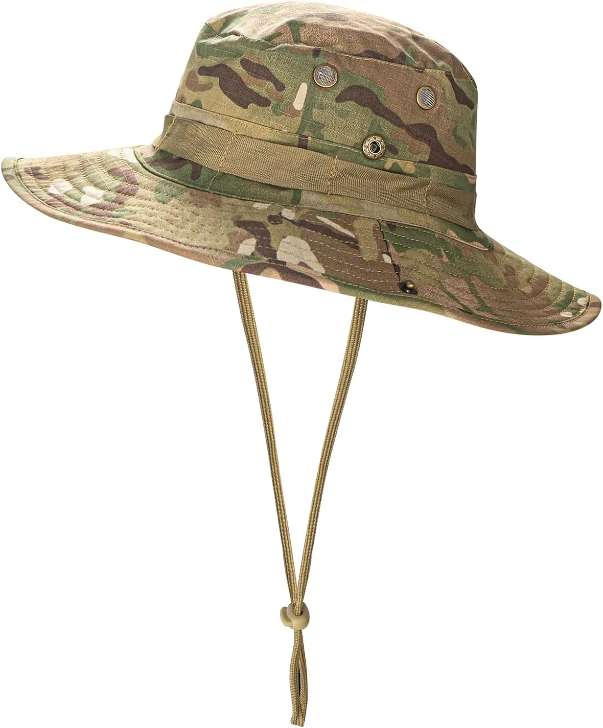 Sun Hats for Men Women Boonie Hat UPF 50  Bucket Hat Wide Brim UV Protection Fishing Hiking Safari Outdoor Hats