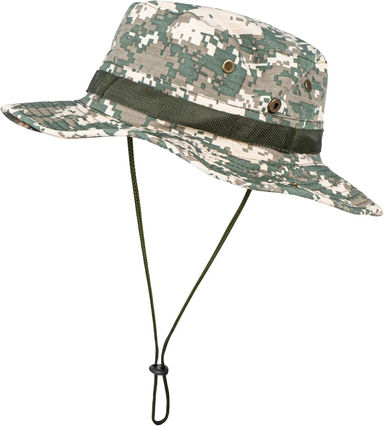 Sun Hats for Men Women Boonie Hat UPF 50  Bucket Hat Wide Brim UV Protection Fishing Hiking Safari Outdoor Hats