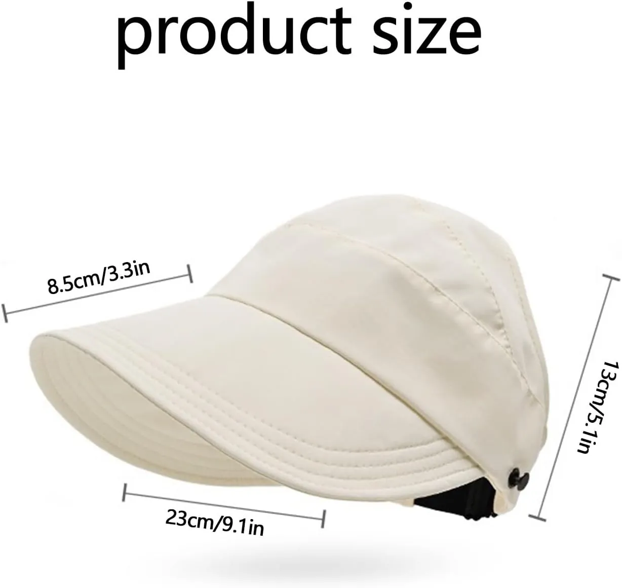 Sun Hats for Women Uv Protection, Outdoor Hollow Top Sun Hat with Ponytail Hole Wide Brim Beach Packable Summer Hat