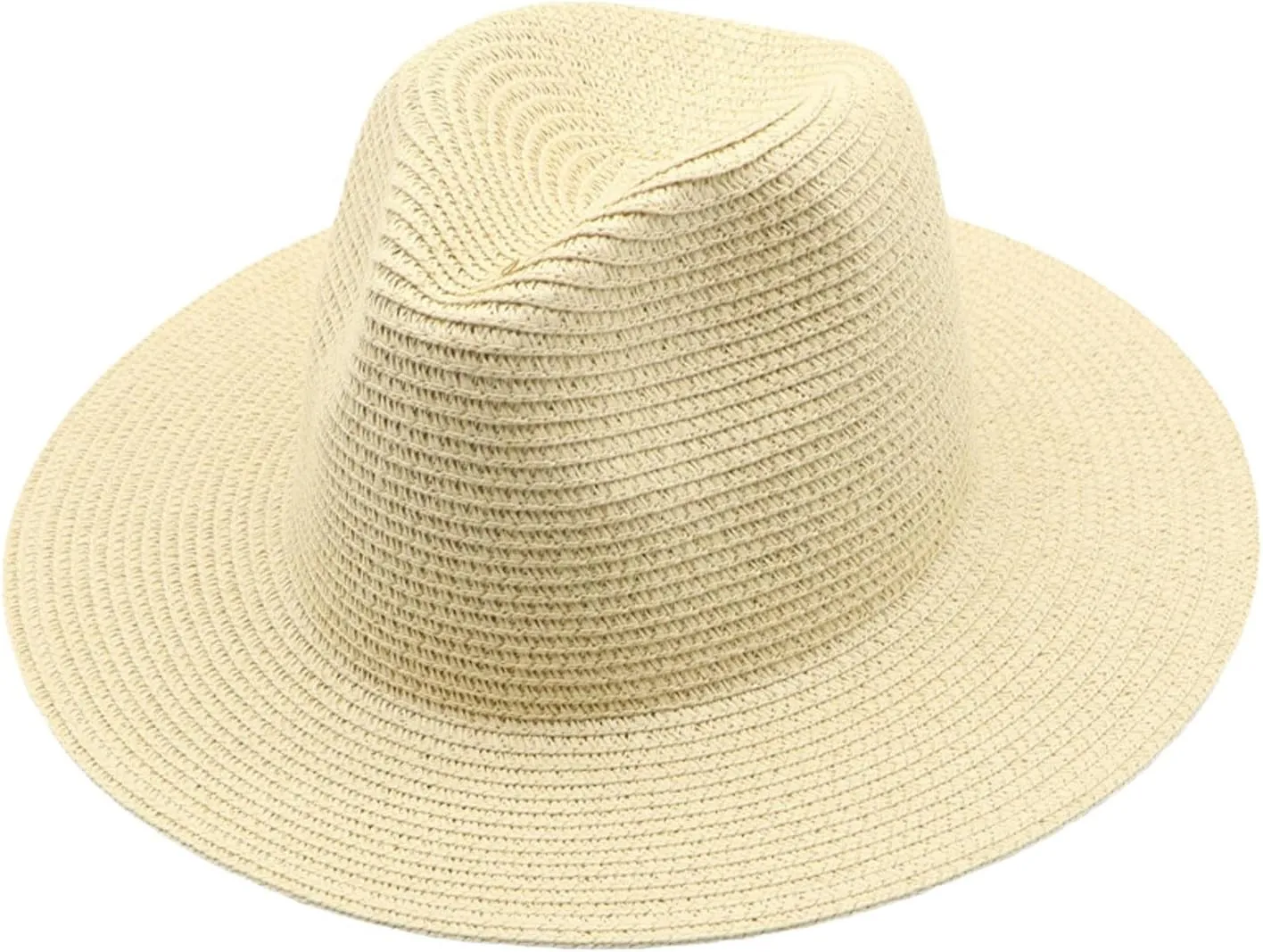 Sun Hats for Women Wide Brim Straw Hat Summer Panama Hats UV Protection Beach Sunhat Packable Bucket Hat