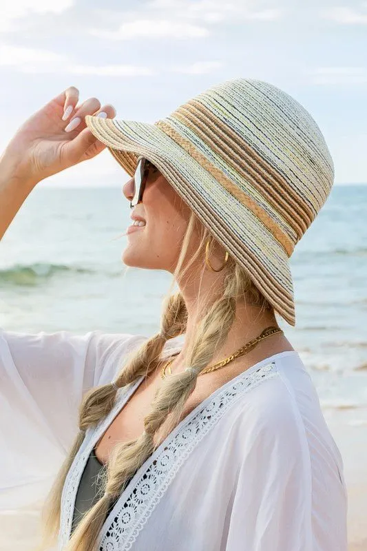 Sun Seeker Beach Bucket Hat for Women