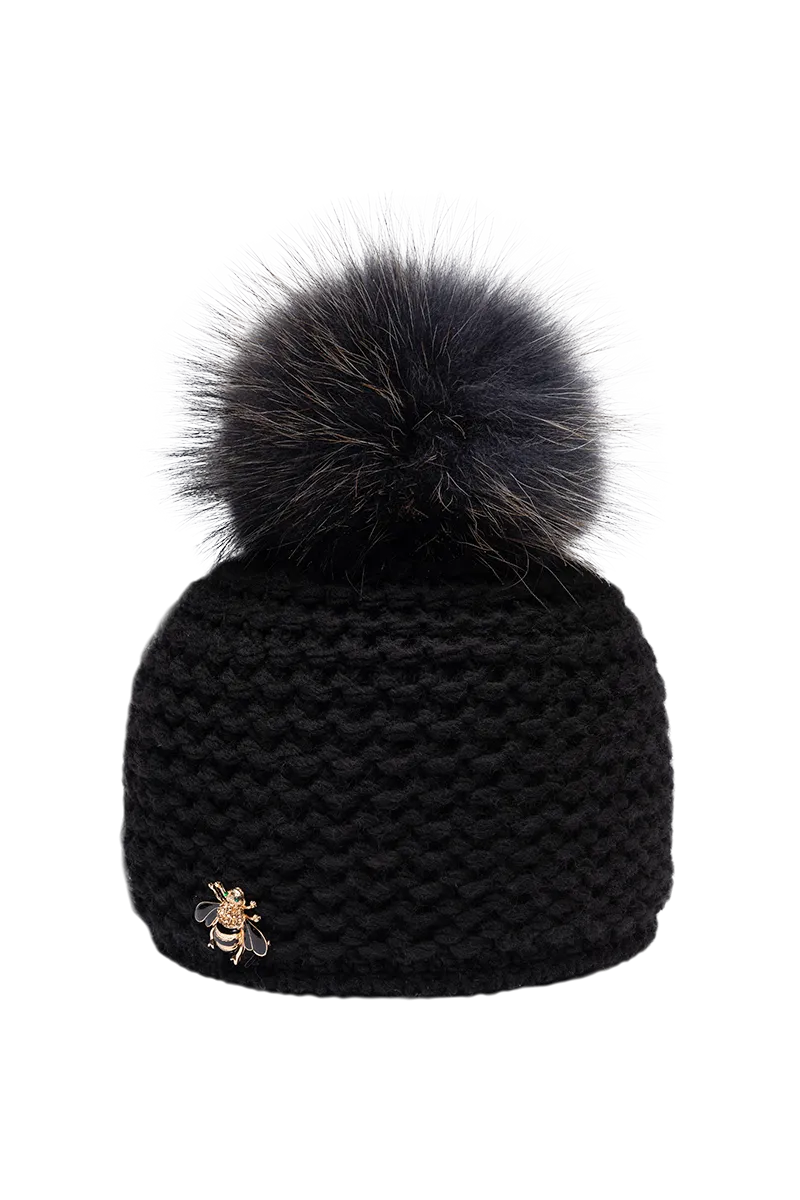 Sundown Bee Merino Wool Hat