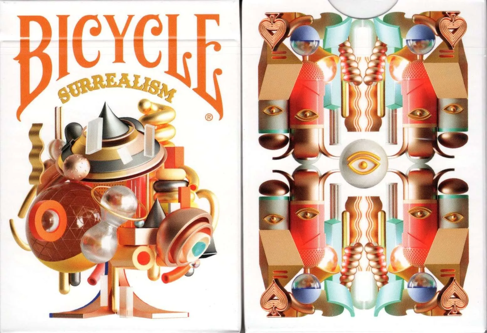Surrealism Bicycle Playing Cards