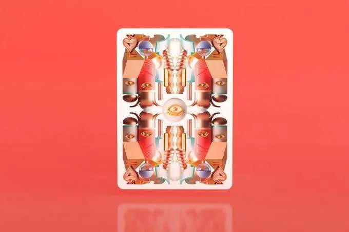Surrealism Bicycle Playing Cards
