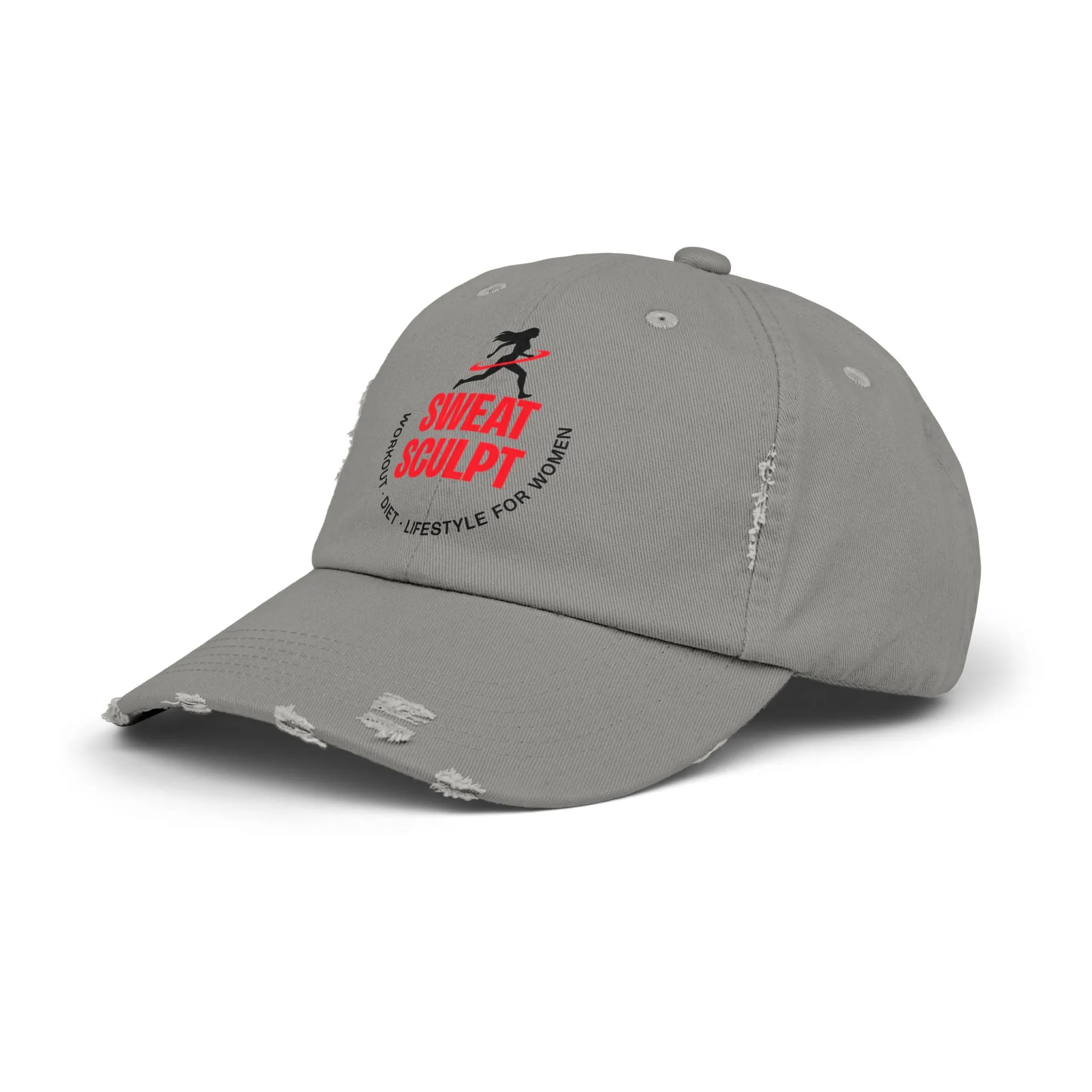 Sweat Sculpt Unisex Distressed Cap  - EmpressKorea