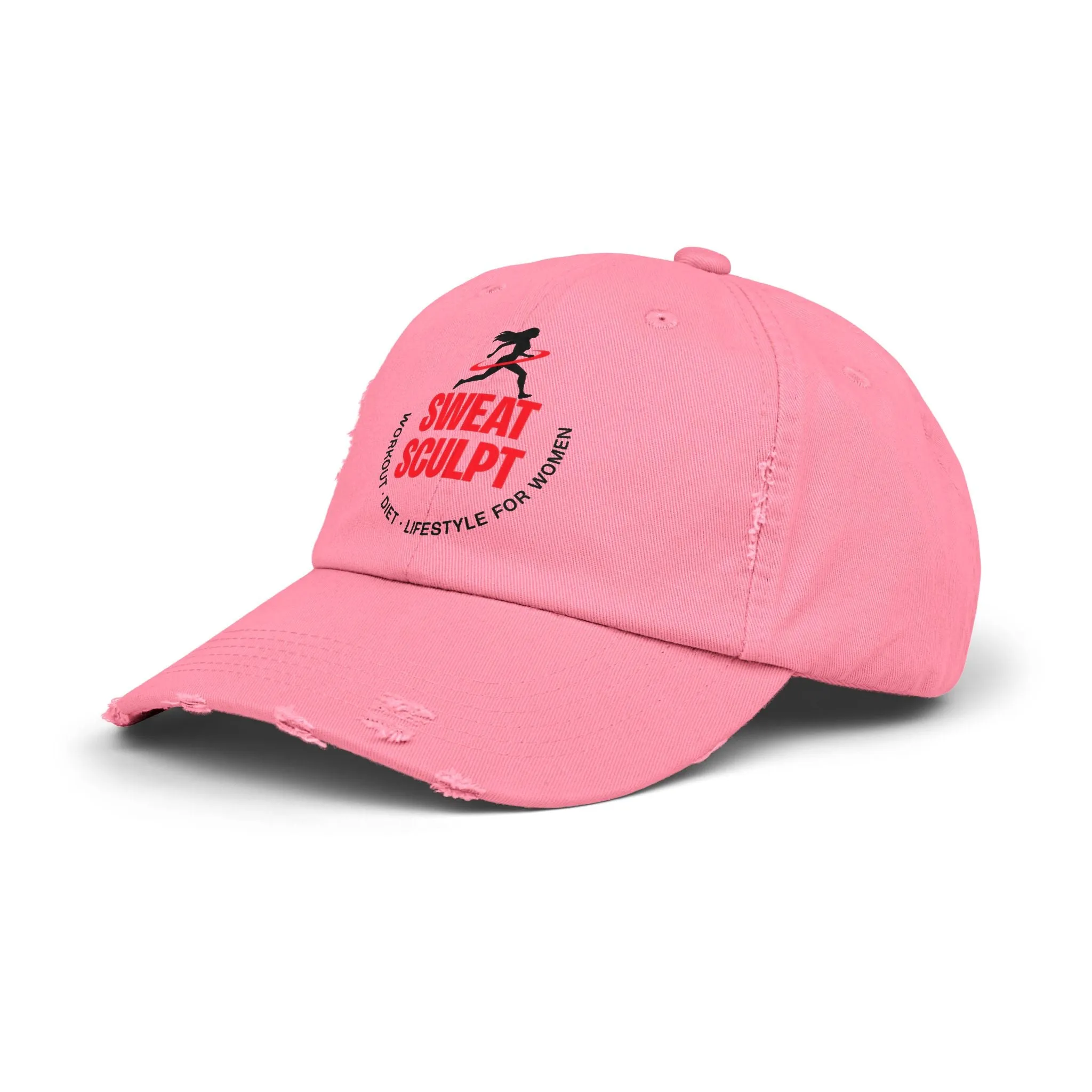 Sweat Sculpt Unisex Distressed Cap  - EmpressKorea
