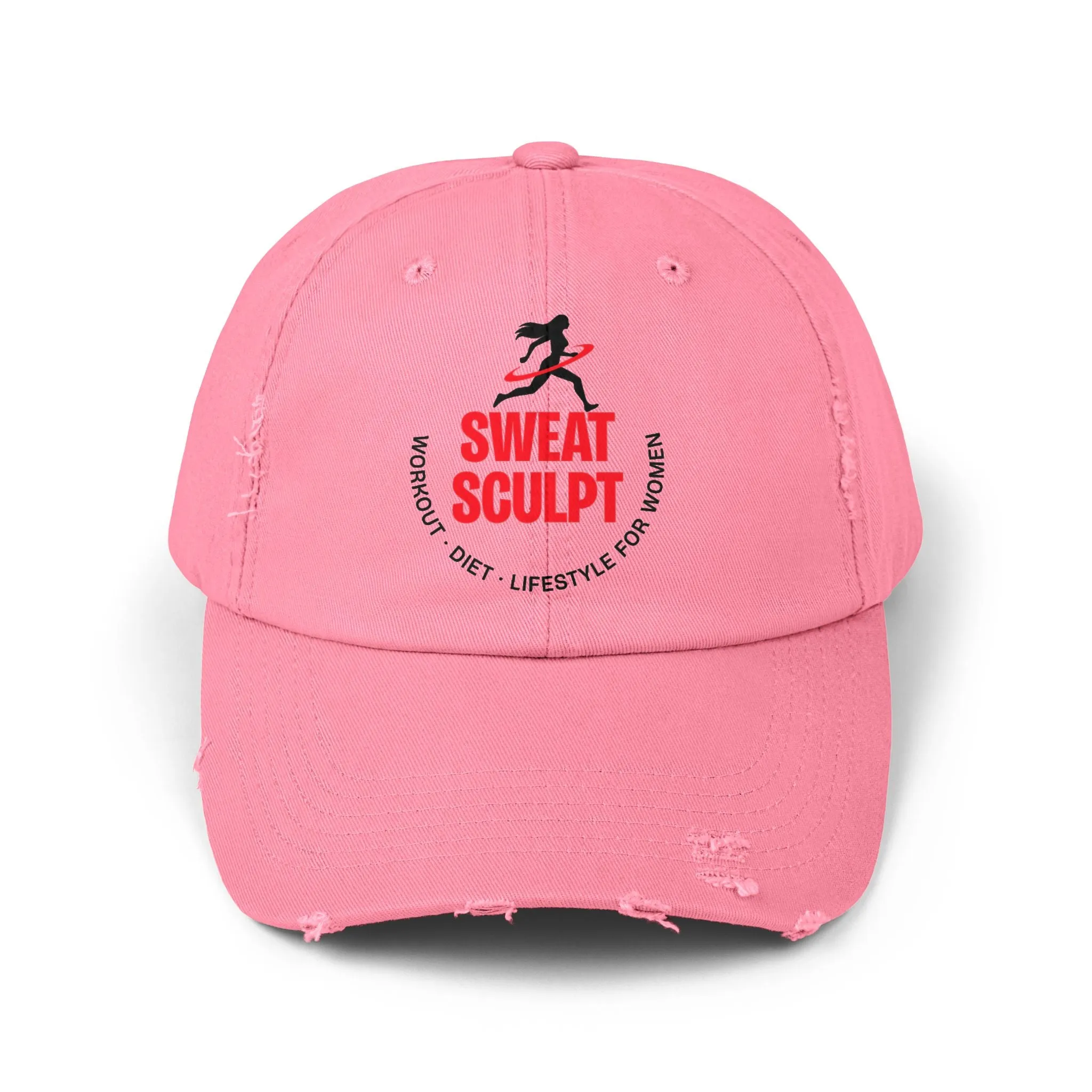 Sweat Sculpt Unisex Distressed Cap  - EmpressKorea